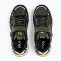 Detské topánky FILA Madrun Velcro olive night 5
