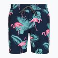 Pánske plavecké šortky Hurley Flamingo Volley Swim Hort Navy