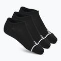 Pánske ponožky SKECHERS 1/2 Terry No Show 3 páry black