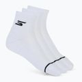 Pánske ponožky SKECHERS 1/2 Terry Qtr Crew 3 páry white traditional