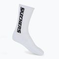 Pánske ponožky SKECHERS 1/2 Terry Crew 3 páry white/black 2