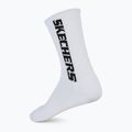 Pánske ponožky SKECHERS 1/2 Terry Crew 3 páry white/black 3