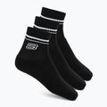 Detské ponožky SKECHERS Full Terry Low Crew 3 páry black