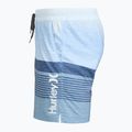 Pánske plavecké šortky Hurley Epic Ombre Volley Swim Short blue/white 3