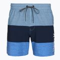 Pánske plavecké šortky Hurley Color Blocked Volley Swim Short Baby Blue