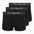 Pánske boxerky KARL LAGERFELD Hotel Karl Lyocell Trunk 3 páry black
