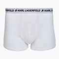 Pánske boxerky KARL LAGERFELD Logo Trunk 3 páry white 2