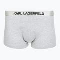 Pánske boxerky KARL LAGERFELD Elastic Trunk 3 páry black/white/grey 3