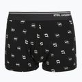 Pánske boxerky KARL LAGERFELD Ikon Aop Trunk 3 páry karl dot/ash black 3