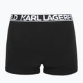 Pánske boxerky KARL LAGERFELD Bold Elastic Trunk 3 páry black 3