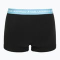 Pánske boxerky KARL LAGERFELD Logo Trunk Colorband 3 páry dark sea/indigo/blue 3