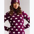 Dámska fleecová mikina Protest PRTSwana 1/4 Zip Active current purple 5