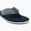 Pánske žabky Tommy Hilfiger Chambray Beach Sandal desert sky 7
