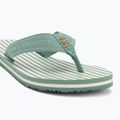 Dámske žabky Tommy Hilfiger Stripes Beach Sandal charming green 7