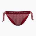 Spodný diel plaviek  Tommy Hilfiger Cheeky Side Tie Bikini Bottom Tlač kvetinový pruh regatta červená