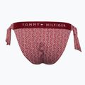 Spodný diel plaviek  Tommy Hilfiger Cheeky Side Tie Bikini Bottom Tlač kvetinový pruh regatta červená 2