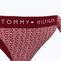 Spodný diel plaviek  Tommy Hilfiger Cheeky Side Tie Bikini Bottom Tlač kvetinový pruh regatta červená 3