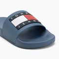 Tommy Jeans Pool Slide Ess DBX blue coast pánske žabky 7