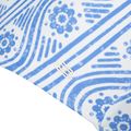 Dámske jednodielne plavky Tommy Hilfiger Straight Neck Print floral stripe blue spell 3