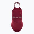 Dámske jednodielne plavky Calvin Klein  KW0KW02733 High Neck - RP plum gaze 2