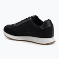 Dámske topánky Calvin Klein YW0YW01888 Retro Runner Low Laceup Canvas black/bright white 3