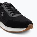 Dámske topánky Calvin Klein YW0YW01888 Retro Runner Low Laceup Canvas black/bright white 7
