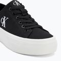 Dámske tenisky Calvin Klein YW0YW01763 Vulc Flatform Low Cv MG black/bright white 7