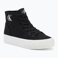 Dámske tenisky Calvin Klein YW0YW01764 Vulc Flatform Mid Cv Mg black/bright white