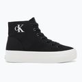Dámske tenisky Calvin Klein YW0YW01764 Vulc Flatform Mid Cv Mg black/bright white 2