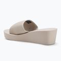 Calvin Klein dámske žabky YW0YW01725 Beach Wedge Slide Canvas eggshell 3