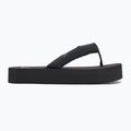Dámske plážové sandále Calvin Klein YW0YW01723 Flatform Ttxr Satin triple black žabky 2