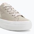 Dámske tenisky Calvin Klein YW0YW01763 Vulc Flatform Low Cv MG eggshell/creamy white 7
