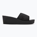 Calvin Klein dámske žabky YW0YW01725 Beach Wedge Slide Canvas triple black 2