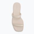 Calvin Klein dámske žabky HW0HW02417 Double Bar Slide - Jelly turtle dove 5