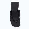 Dámske žabky Calvin Klein YW0YW01717 Sq Low Wedge Sandal Rope triple black 5
