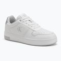 Dámske topánky Calvin Klein YW0YW01765 Basket Cupsole Low Mg bright white/silver