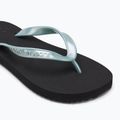 Calvin Klein dámske žabky YW0YW01719 Beach Sandal Monologo Tpu black/cloud blue 7