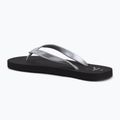 Dámske žabky Calvin Klein YW0YW01719 Beach Sandal Monologo Tpu black/silver 2