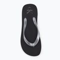 Dámske žabky Calvin Klein YW0YW01719 Beach Sandal Monologo Tpu black/silver 5
