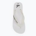 Dámske žabky Calvin Klein YW0YW01830 Beach Sandal Flatform Tpu bright white/black 5