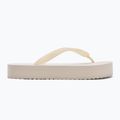 Calvin Klein dámske žabky YW0YW01830 Beach Sandal Flatform Tpu eggshell/bright white 2