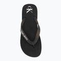 Dámske žabky Calvin Klein YW0YW01830 Beach Sandal Flatform Tpu black/bright white 5