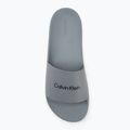 Calvin Klein pánske žabky HM0HM00455 Pool Slide Rubber granite road 5