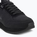 Pánske topánky Calvin Klein YM0YM01217 Runner Sock Laceup Mg Canvas triple black 7