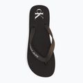 Pánske plážové sandále Calvin Klein YM0YM01267 Transparent Tpu black/bright white 5