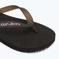 Pánske plážové sandále Calvin Klein YM0YM01267 Transparent Tpu black/bright white 7
