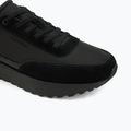 Pánske topánky Calvin Klein HM0HM01714 nízke šnurovacie triple black 7