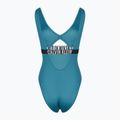 Dámske plavky  Calvin Klein KW0KW02746 Intense Power One Piece Fashion Fit storm blue 2