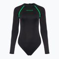 Dámske jednodielne plavky Calvin Klein KW0KW02790 Intense Power Move Rashguard One Piece pvh black