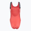 Dámske jednodielne plavky Calvin Klein KW0KW02754 Intense Power Rib Scoop Back One Piece-RP oslnivá koralová 2